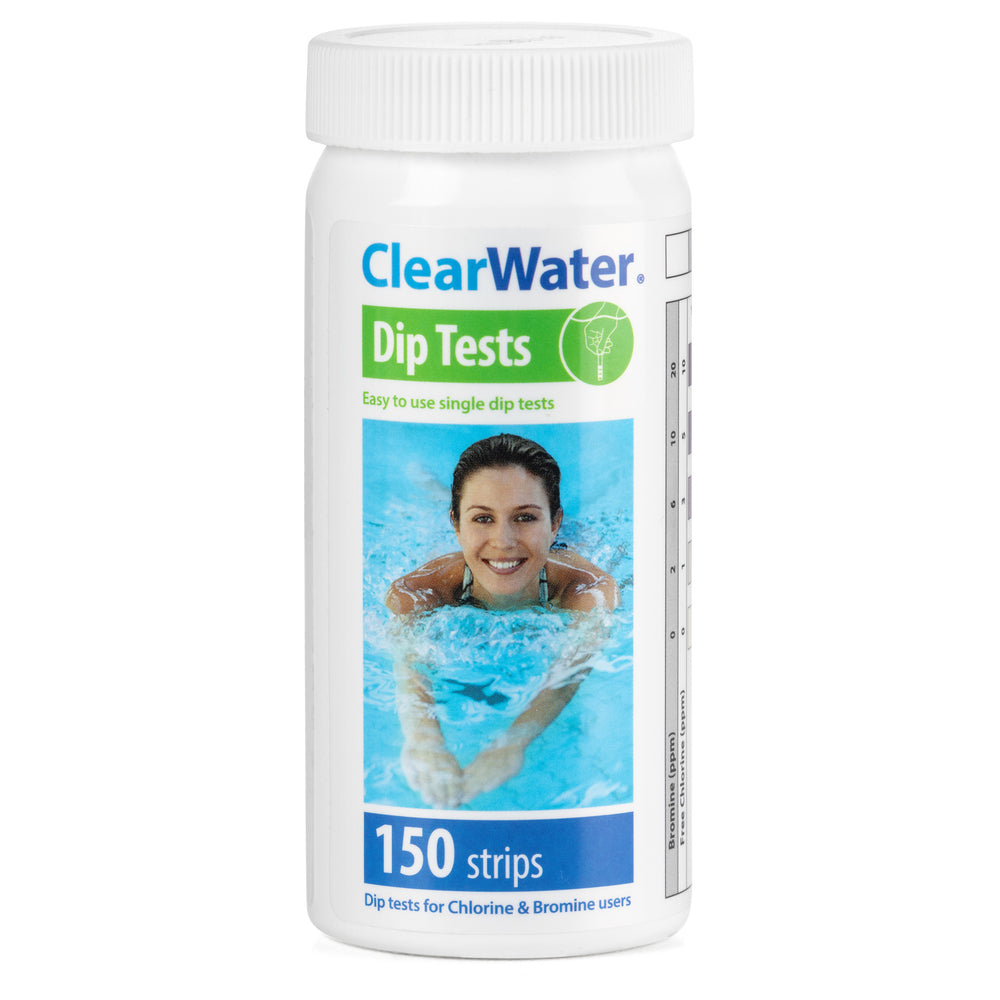 ClearWater 4-in-1 Hot Tub Test Strips – 50 Pack