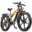 Dual Motor 48V Electric Fat Tire Bike with 26 Inch Wheels and Full Suspension