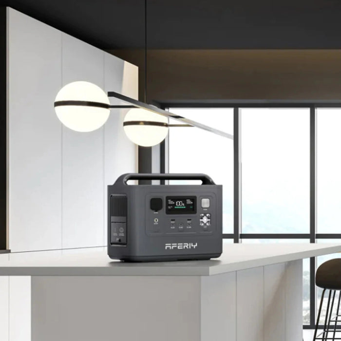 Aferiy P010 800W 512Wh LiFePO4 Portable Power Station with UK Plug