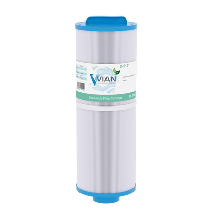 Vian D-5141 hot tub filter cartridge close-up