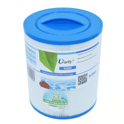 Darlly SC860 spa filter cartridge threaded base