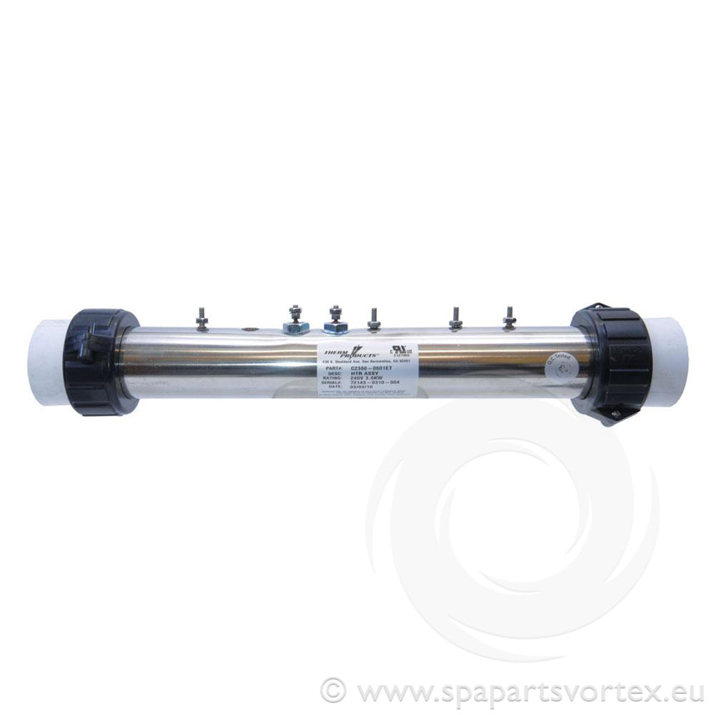Gecko 3.6kW Flow Thru Heater MSPA spa heater element