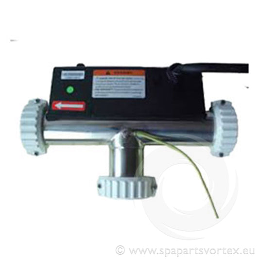 LX H30-R3 3.0kW T-Shape spa heater assembly with Incoloy element