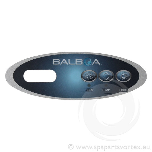 Balboa VL200 Overlay 3 Button Topside Panel (1 Pump)