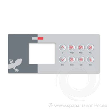 Gecko Overlay TSC-4 8 Keys – Spa Panel Overlay