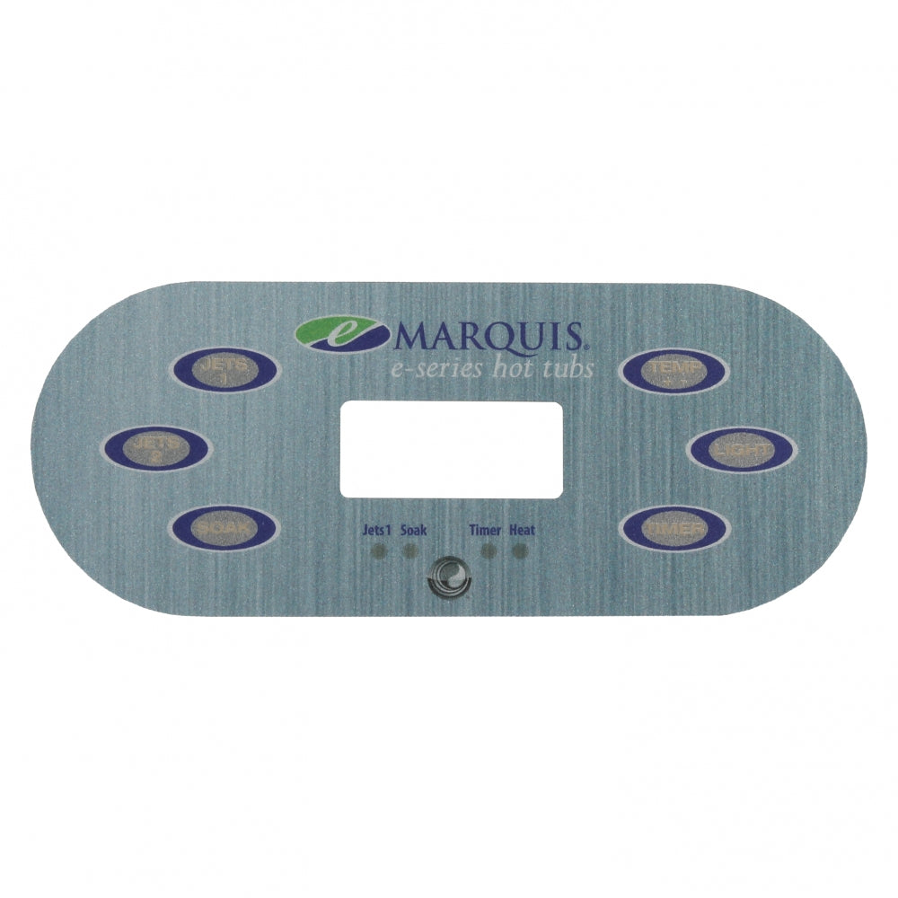 (650-0742) Marquis Spas Overlay E-Series 6 buttons 2 Pumps 2014