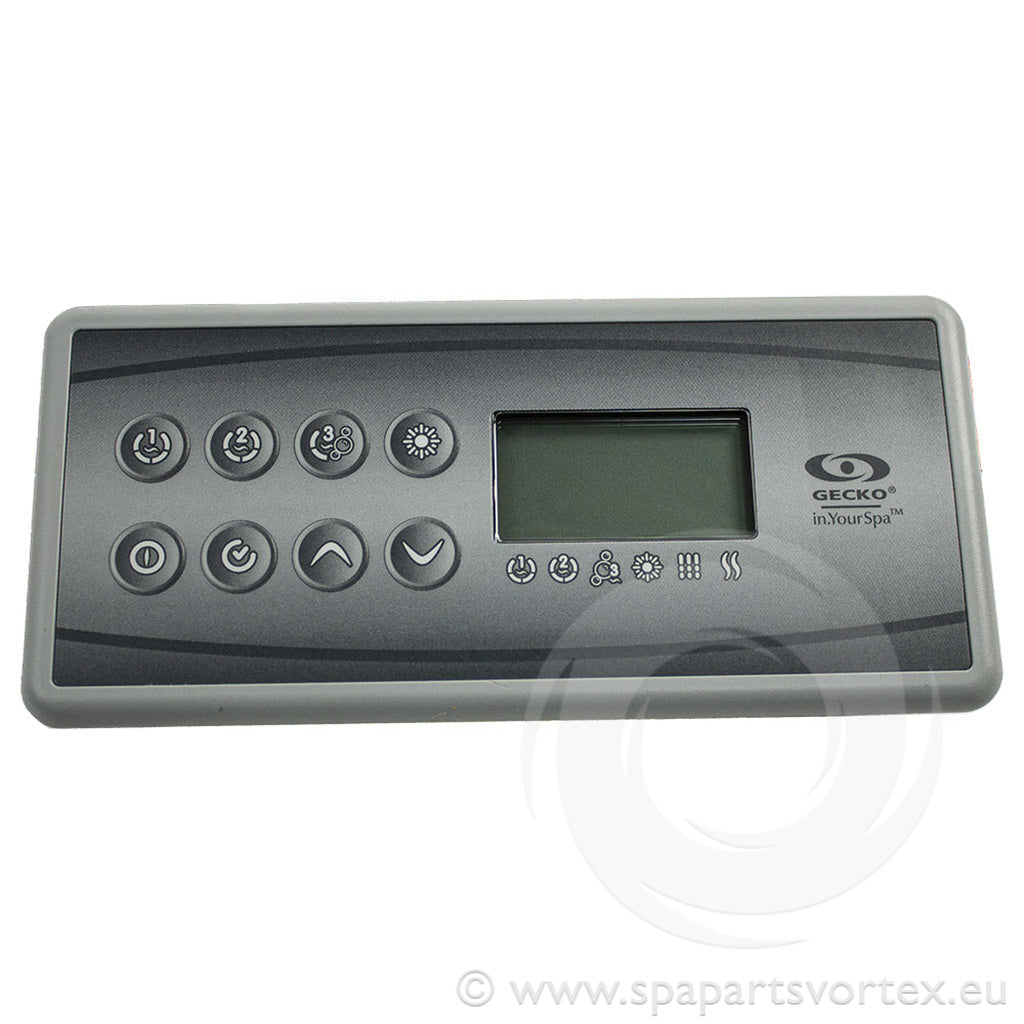 Gecko IN.K8 topside panel for hot tub control