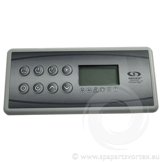 Gecko IN.K8 topside panel for hot tub control