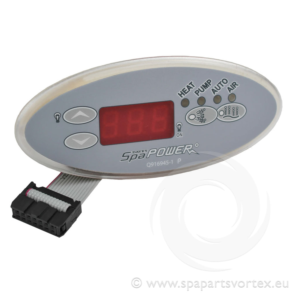 Davey SP601 Touch Panel – Spa Control Panel