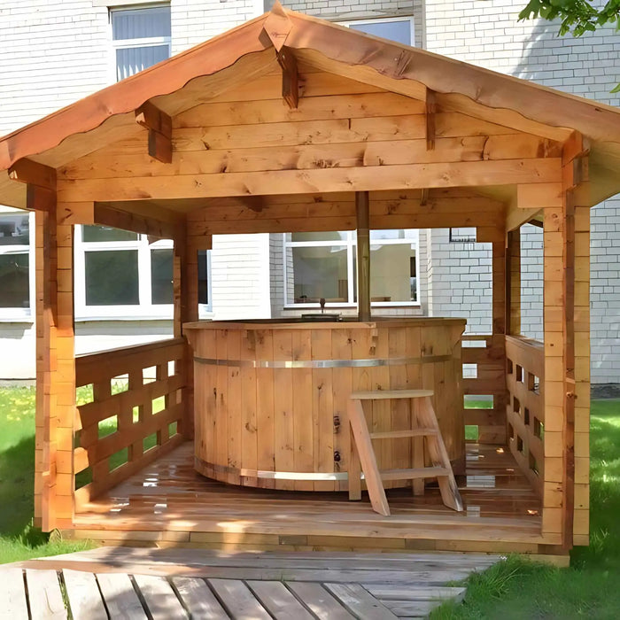 6-8 Person Traditional Finnish Hot Tub