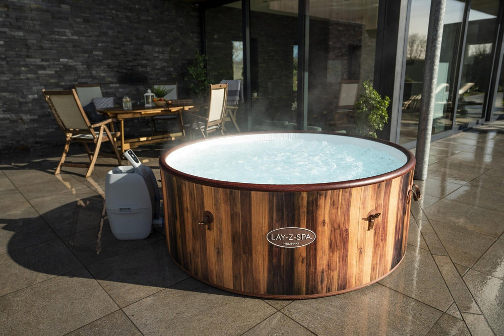 Lay-Z-Spa Helsinki hot tub lifestyle photo
