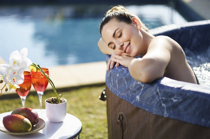 Lay-Z-Spa Toronto AirJet hot tub outdoor lifestyle photo