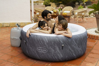 Ryny Boracay AirJet hot tub with people relaxing