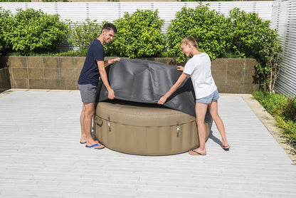 Round Thermal Hot Tub Cover – X Large 216cm x 80cm