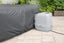 Square thermal hot tub cover insulation layer detail