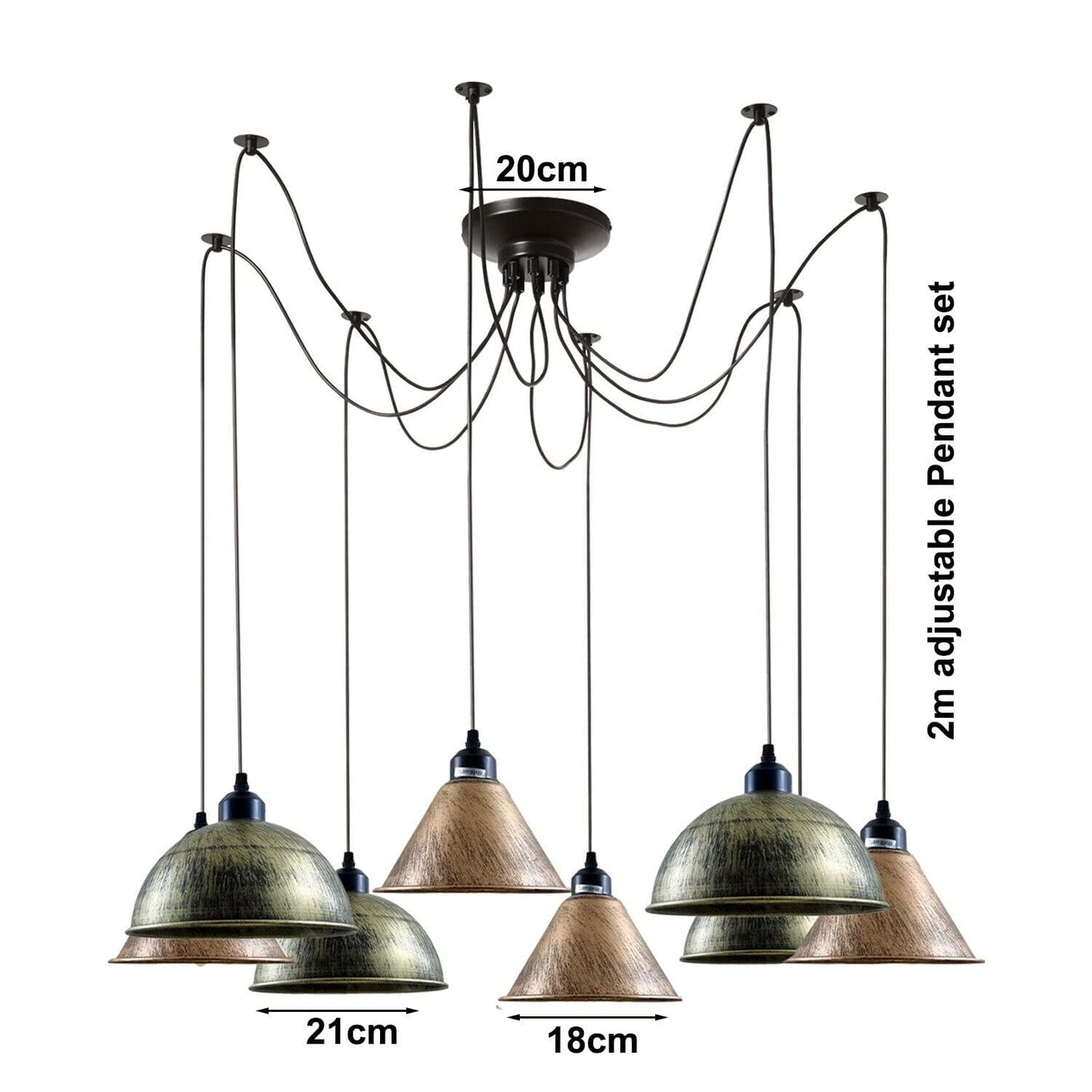 8 Head Chandelier Ceiling Lighting Fixture ~6200