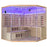 SAUNAONES® 5-6 People Traditional Steam And Far Infrared Sauna Room Luxury 4