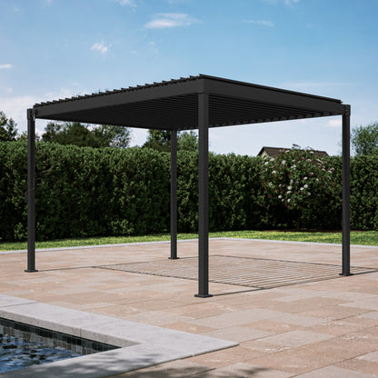 Mirador Pergola — 10'×12' | Charcoal