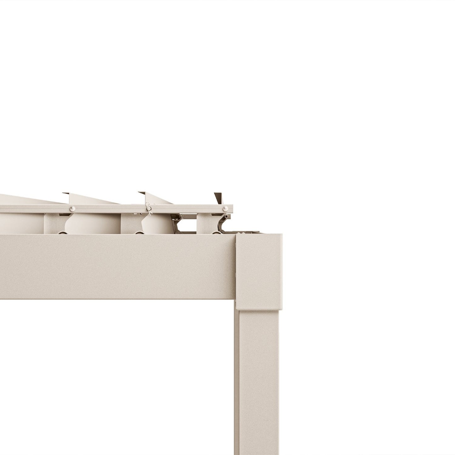 Mirador Pergola — 10'×20' | Latte & Charcoal