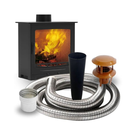 Framlingham 7.8kW Stove Kit – 10m Flex Package