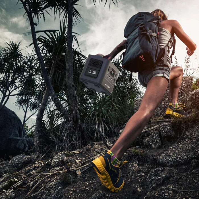 [UK Direct] Aferiy P010 800W 512Wh LiFePO4 Portable Power Station Support in Solar Panels Power Generator Home Energy Storage Outdoor Camping Power Generator UK Plug