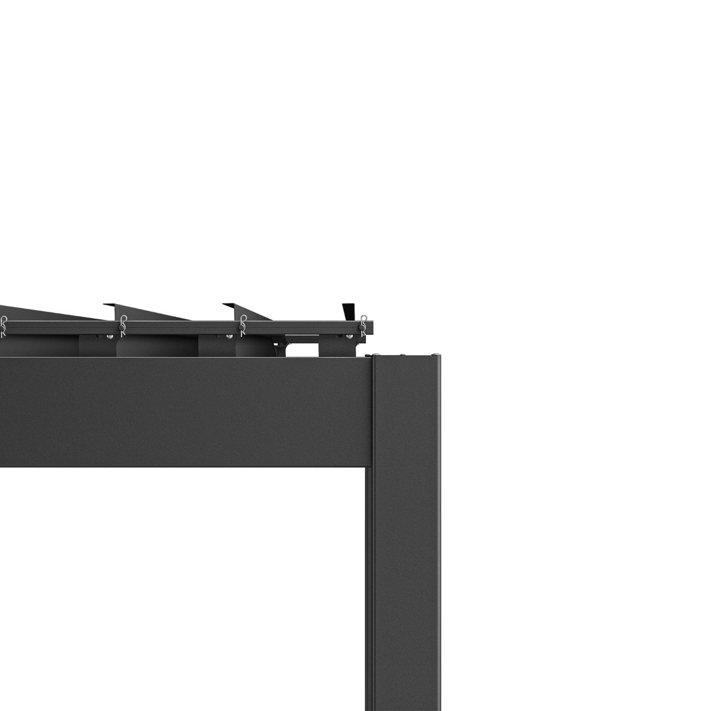 Mirador  Pergola — 10'×12' | Charcoal