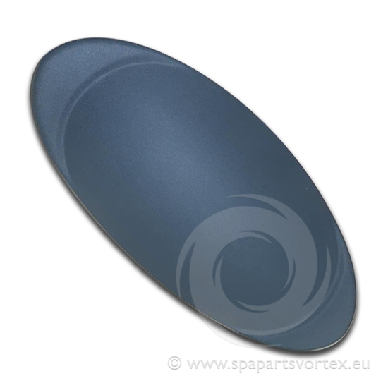 Wellis Pillow Oval Grey AF00024 spa headrest suction cup
