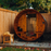 2 Person Canopy Barrel Sauna