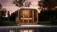 SaunaSupply ALLA H2 Thermowood Outdoor Sauna - 4 Person