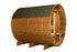 6 Person Canopy Barrel Sauna — Heritage Collection