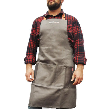 Fontana Forni Leather Cooking Apron