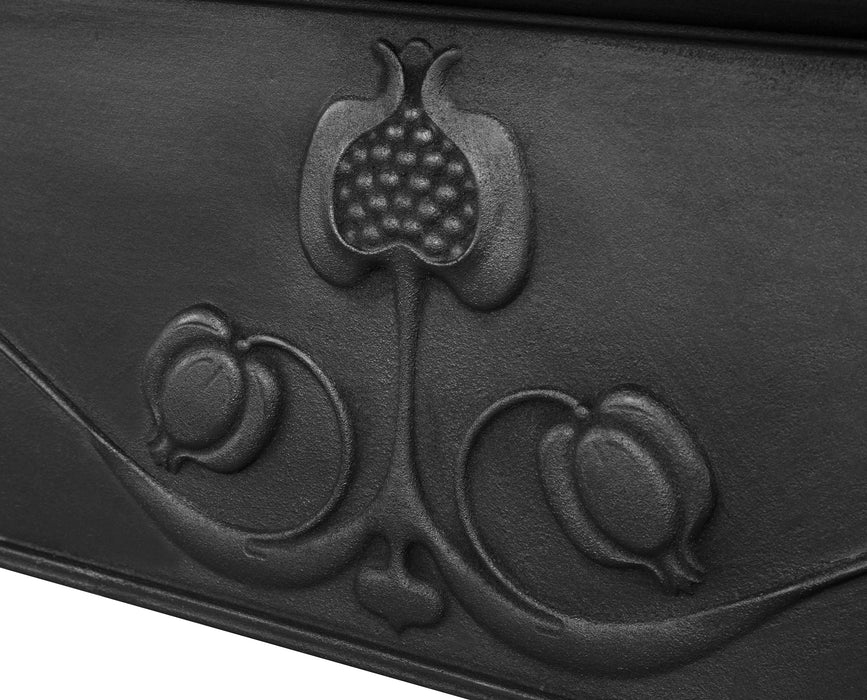 Art Nouveau Cast Iron Fireplace Surround | Carron
