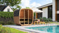 SAUNAONES® Square Sauna Minimalist Refresh 3
