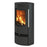 TermaTech TT21RL Compact Wood Burning Stove 5kW Black