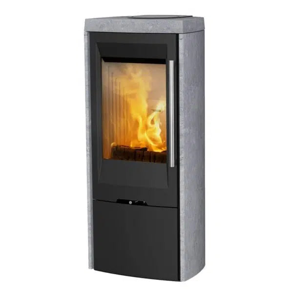 TermaTech TT30S Contemporary Wood-Burning Stove with Soapstone Lining