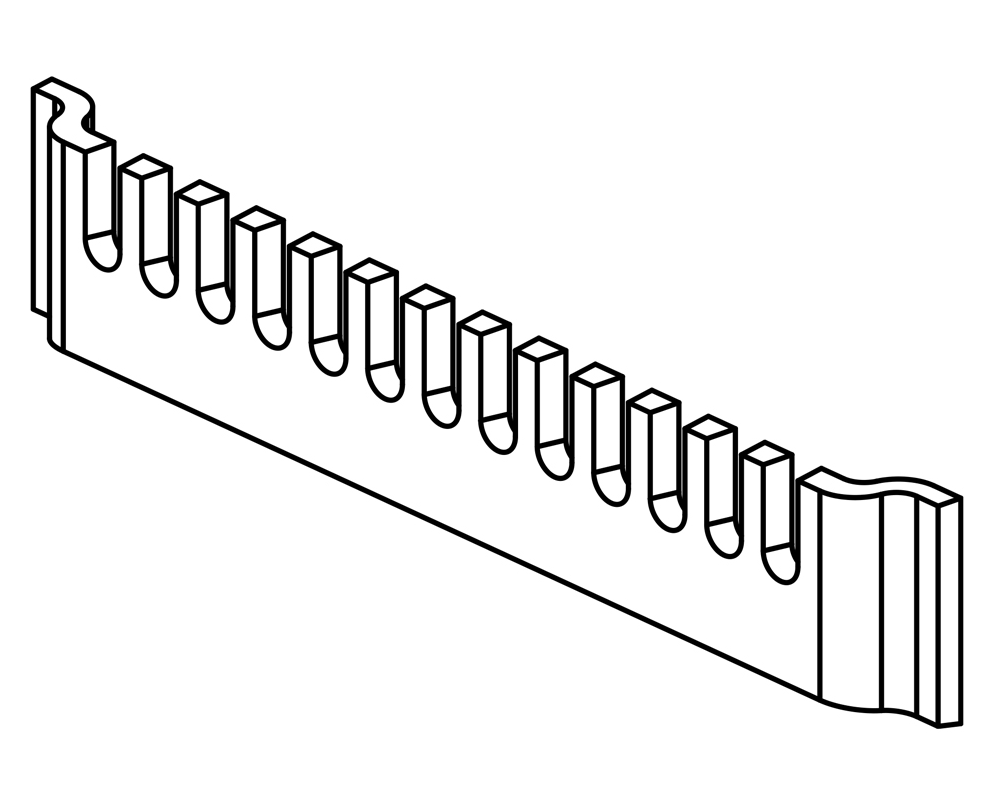 Carron ECO 5kW Stove- Front Firebrick