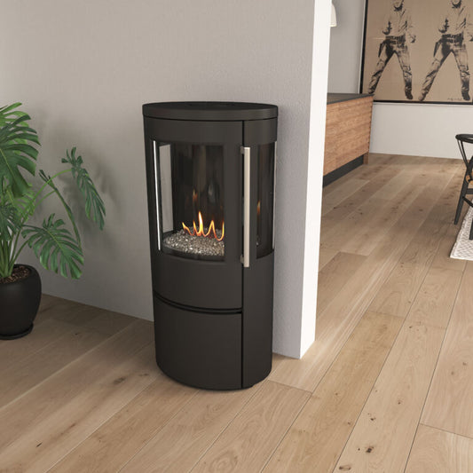 TermaTech Biotronic 23RG bioethanol fireplace detail view