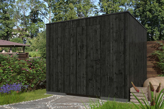 Brooklyn Large Modern Garden Shed 2.91x2.91m