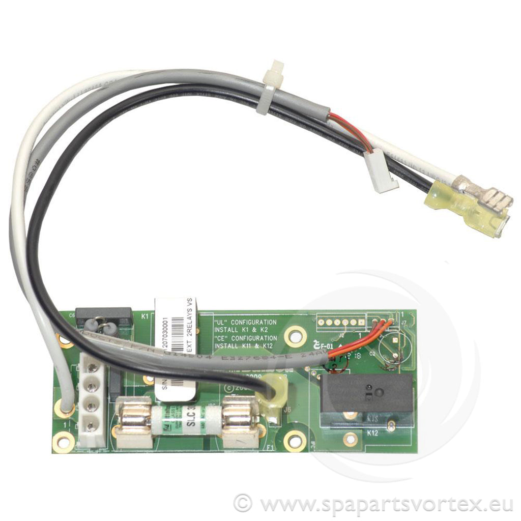 Balboa expander board 55138 2-speed pump relay PCB