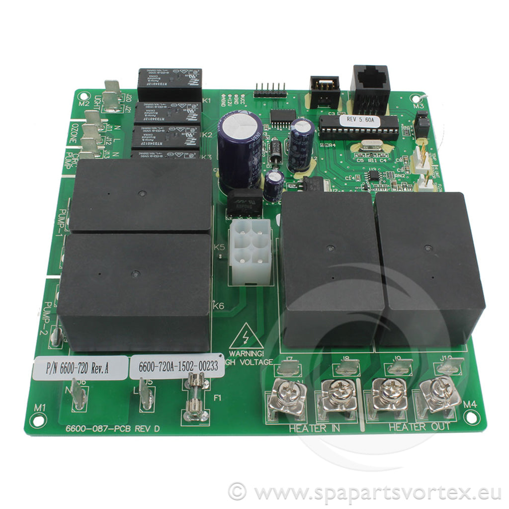 680 PCB circuit board for Sundance Sweetwater series 2 pump spa