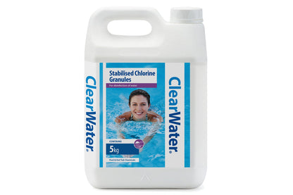 ClearWater Chlorine Granules 5kg product shot 2