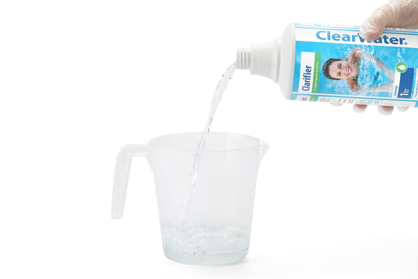 ClearWater Water Clarifier 1L bottle side label view