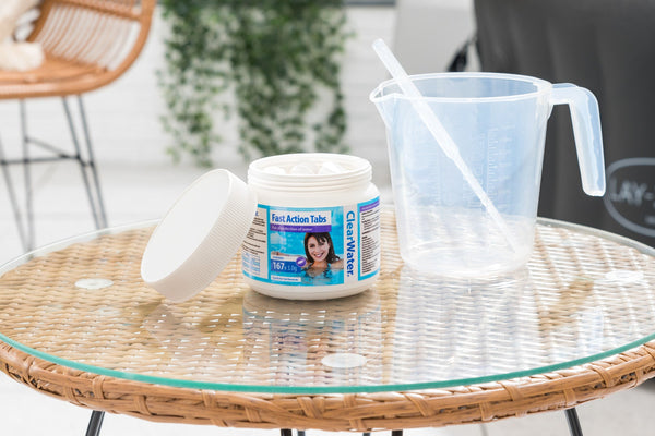 ClearWater Fast Action Tablets used in hot tub
