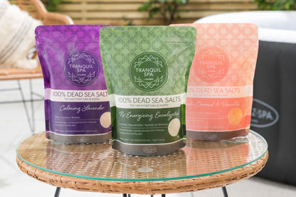 Tranquil Spa Dead Sea Salts Collection lifestyle shot