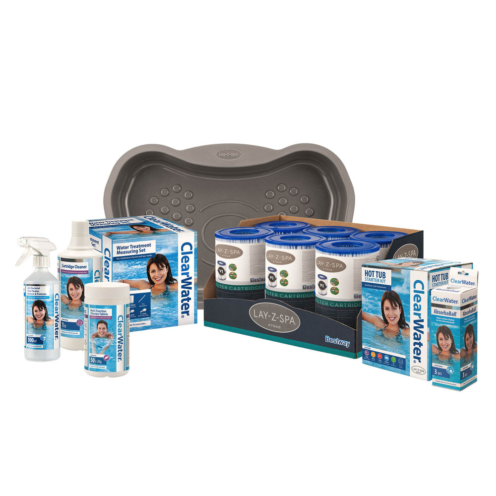 Lay-Z-Spa Platinum Starter Kit for hot tubs