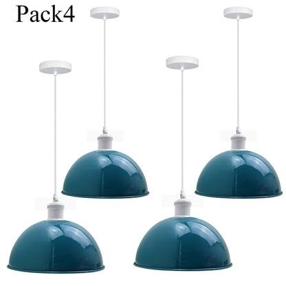 Modern Industrial Pendant Lights UK | Pack of 4 ~3576