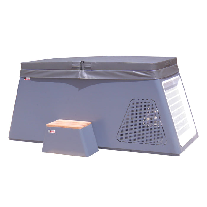 SAUNAONES® Frost Cold Plunge Tub 4