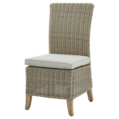 Capri Collection outdoor dining chair full view
