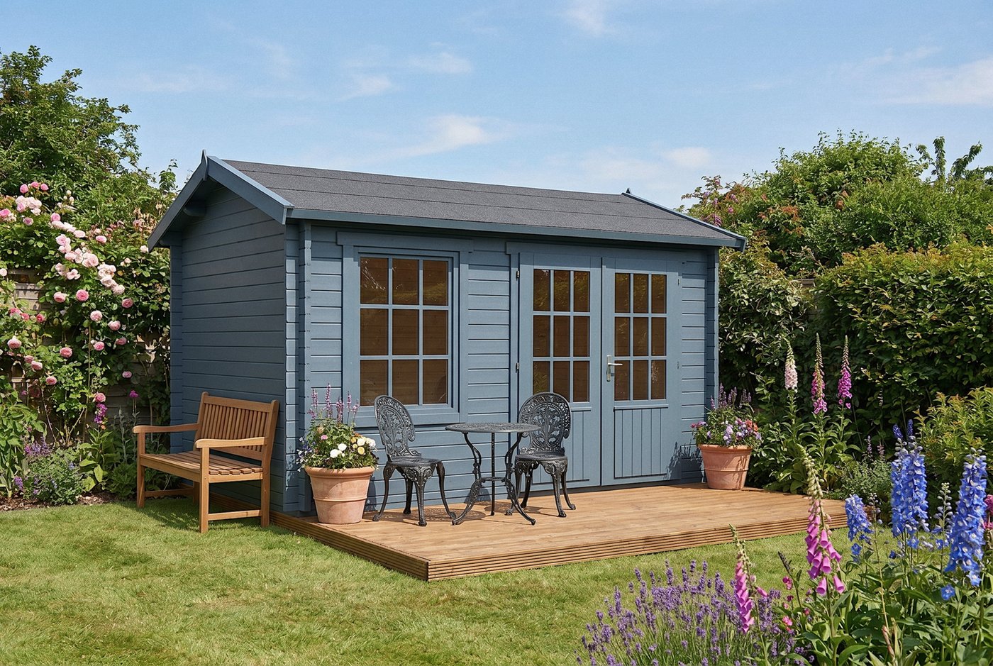 Chloe Log Cabin 4m x 3m