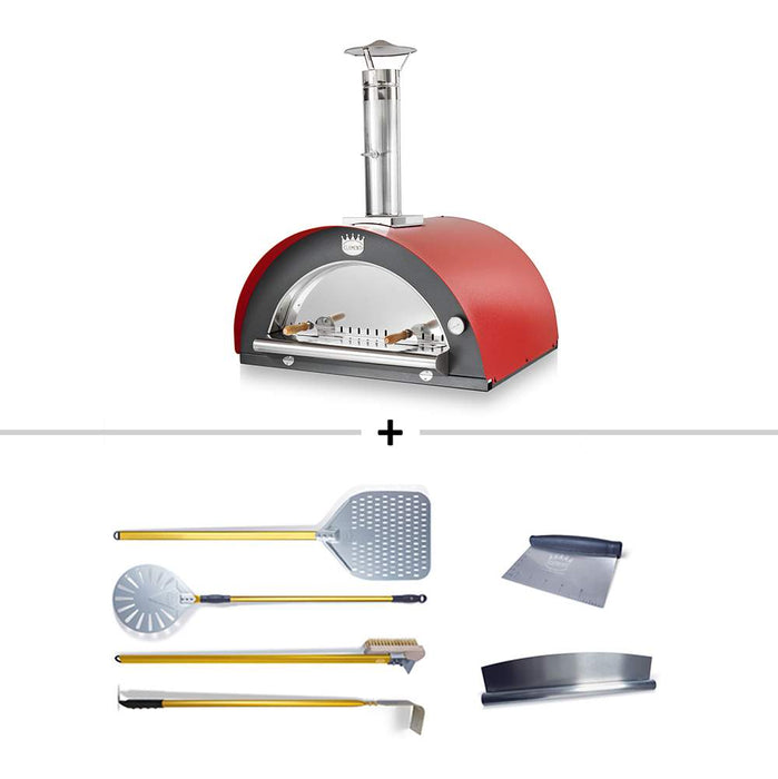 Clementi Original 80×60 Wood Fired Pizza Oven + Toolset | January Sale